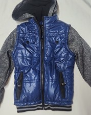 Boys Urban Republic Puffer Coat Jacket Med 10-12 Fleece Lined Sweatshirt Hood
