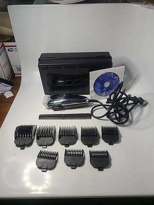 ANDIS ELECTRIC PET CLIPPER BUNDLE / Model PM-1 With  Attachments Case & Dvd