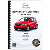 VW Fox Typ 5Z 2005-2011 3-Zyl. Dieselmotor 1,4L 68 PS Reparaturanleitung