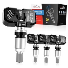 TPMS Sensor, 433 Mhz 4-Pack Tire Pressure Monitoring Sensor Compatible 4 PCS