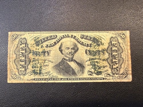U.S. Civil War 50c Contemporary Counterfeit Fractional Currency #NT1696