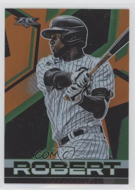2021 Topps Fire Orange 2/299 Luis Robert #9 1e3h