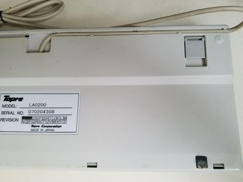 Topre REALFORCE 106S-LA0200 Tastiera Layout Giapponese Leggera USB Conver... - Foto 12 di 12