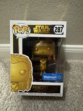 Funko Pop! Vinilo: Star Wars - Princesa Leia (Oro) (Metálico) - Walmart (WMT)...