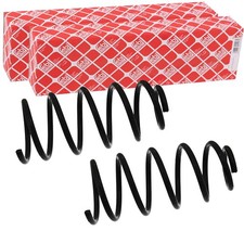 2X FEBI BILSTEIN FAHRWERKSFEDERN VORNE PASSEND FÜR AUDI TT LINKS+RECHTS