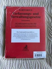 Sartorius 149. ErgänzungslieferungMärz 2026