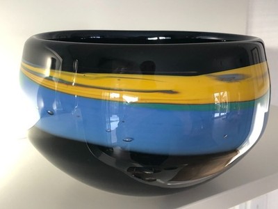 Udo EDELMANN  Studioglas -  signiertes Unikat von Udo Edelmann (1938-2019)