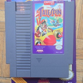 Capcom Disney's TaleSpin NES NTSC 1991 Manual Official Nintendo Seal Adventure