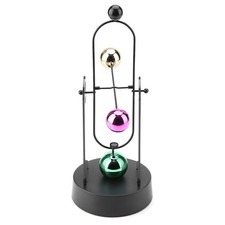 Electronic Kinetic Perpetual Motion Desk Art Swinging Sculpture Craft Popular