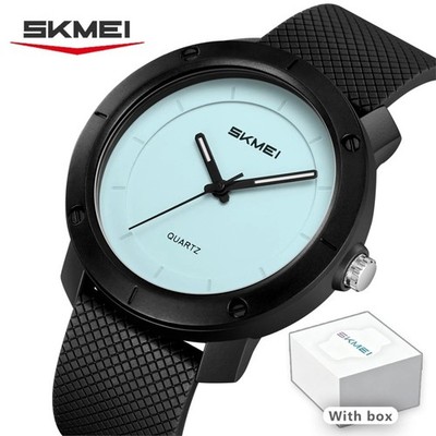 SKMEI 2577 Minimalist Unisex Watch Sport Casual Quartz TPU Strap Students