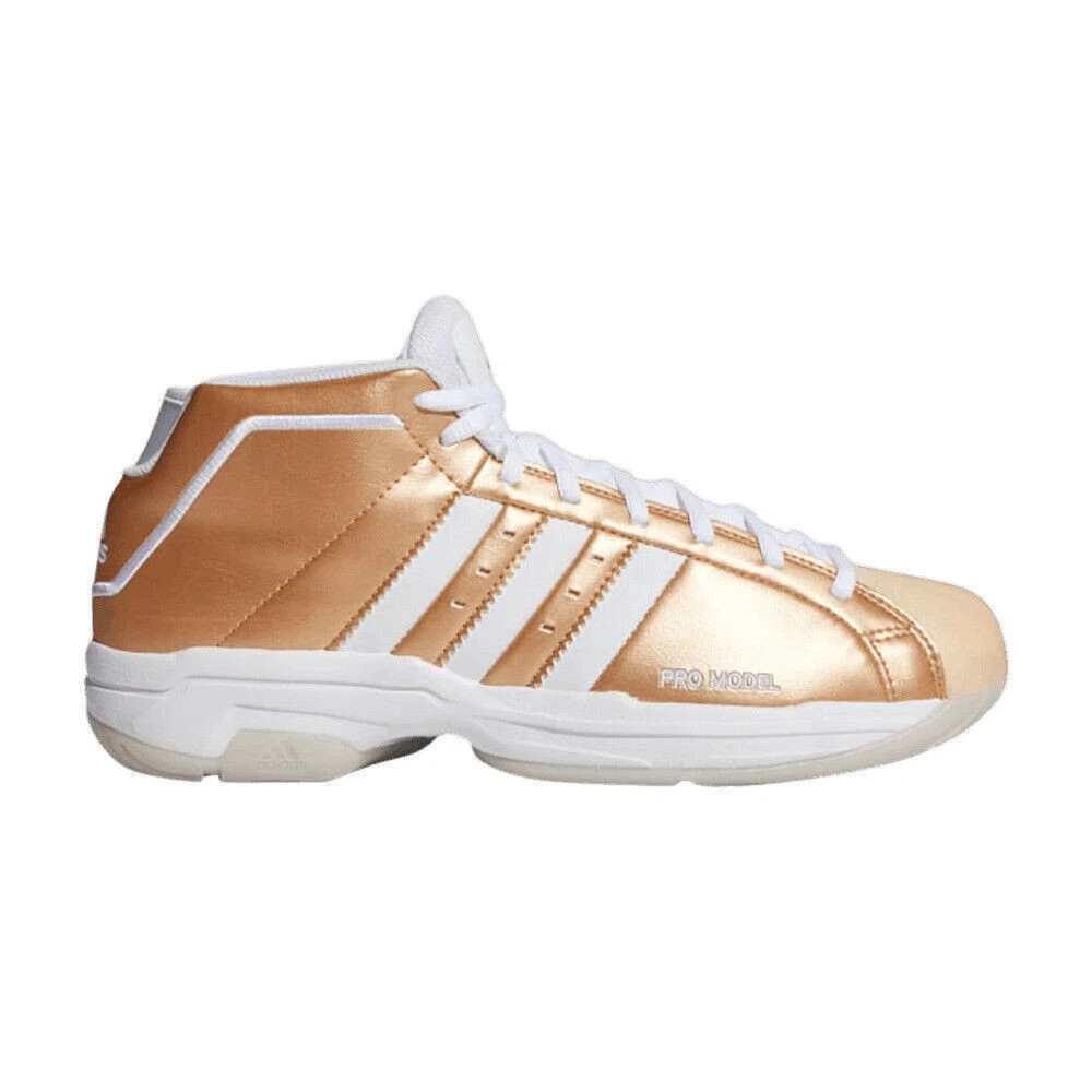 adidas Pro Model 2G Gold Medal for Sale | Authenticity Guaranteed