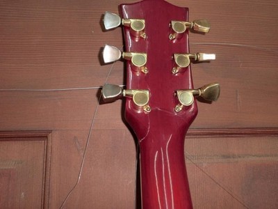 Semi-Acoustic Electric Guitar JUNO SAS-620 Cherry Red | eBay