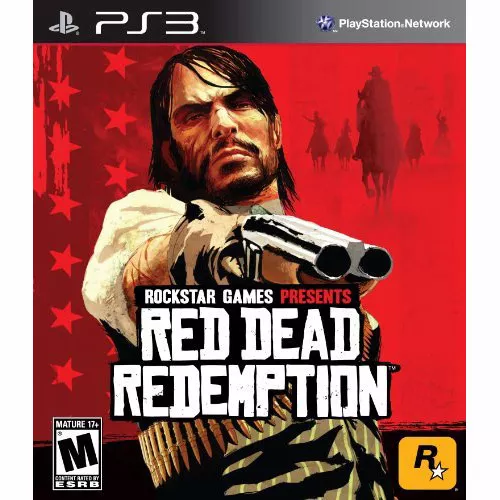 Red Dead Redemption Rockstar Games PS3 Video Game w/ Map and Manual