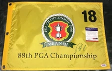 PADRAIG HARRINGTON PGA Championship WINNER MEDINAH FLAG AUTOGRAPH SIGNED PSA/DNA