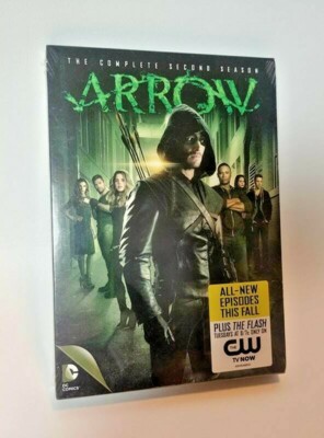 Arrow: The Complete Second Season (DVD, 2014, 5-Disc Set) NEW