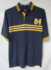 Mens Size Medium 2 Button Cotton Polo Shirt A1 2076