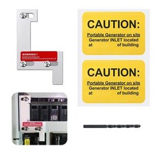 Generator Interlock Kit Compatible with ITE, Gould, Murray, Siemens, and Thom...