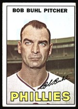 1967 Topps Bob Buhl    #68 Philadelphia Phillies