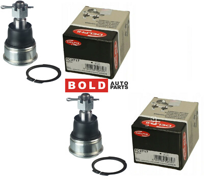 Set of 2 Front Lower Ball Joints DELPHI for Honda CR-V 02-06 Element FWD 4WD