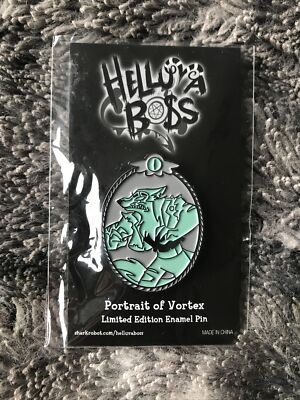 Vivziepop Helluva Boss Portrait Of Vortex Emaille Pin Limited Edition