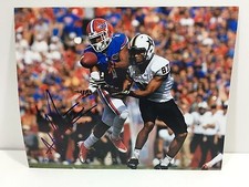 FLORIDA VERNON HARGREAVES SIGNED AUTOGRAPHED FOOTBALL 8X10 PHOTO NFL TEAM COA