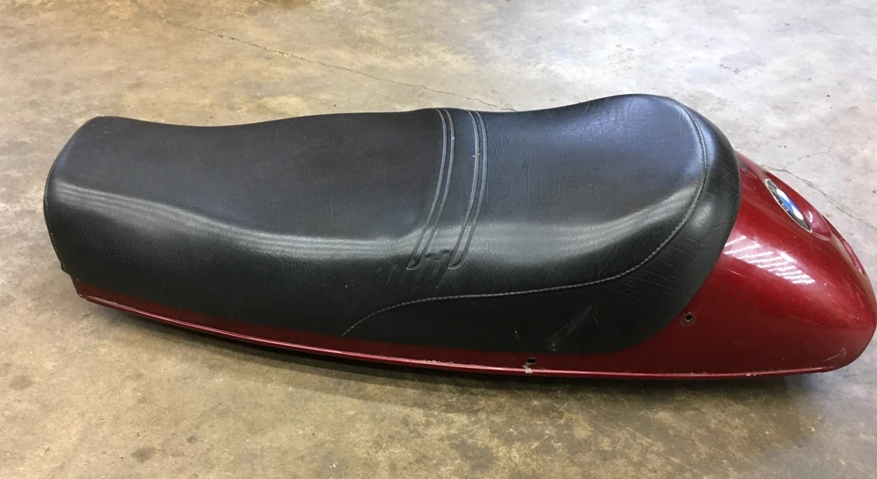 Asiento BMW Airhead Denfield R100 R100RS R100S R100CS asiento/7 Foto 2 de 4