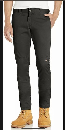 Skinny-Straight Double Knee Work Pant 