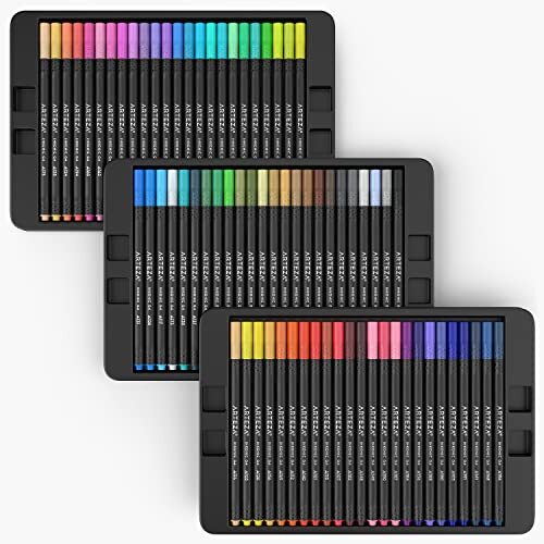 ARTEZA Black Inkonic Fineliners Pens, Set of 12, 0.4 mm Fine  Assorted Sizes 