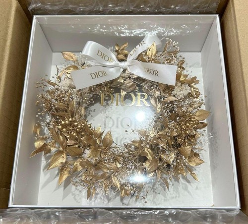 Dior Holiday Wreath Christmas Limited Gift Novelty Decoration Ornament Rare - Picture 5 of 6
