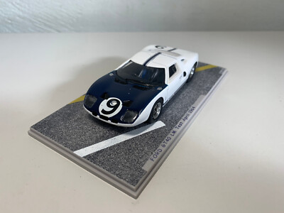 BIZARRE BZ329 Scale 1/43 | FORD USA GT40 N 10 24h LE MANS TEST APRIL 1964 WHITE BLUE