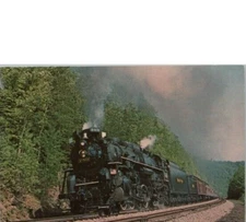 Nickel Plate Railroad Berkshire 759 Near Alford PA 1970 Postcard Unposted