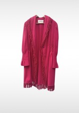 Vintage Pink Ermanno Scervino Wool Coat