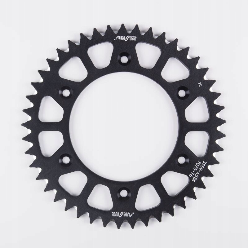 Pignon arrière aluminium Ergal 46 dents moto Honda CR 125R 1983-2008 Beta RR