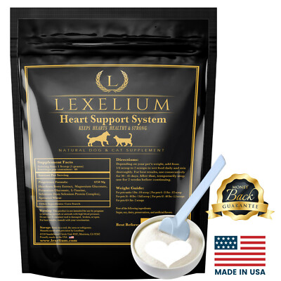  Heart Supplement for Dogs and Cats | Provides Excellent Cardiovascular Support 