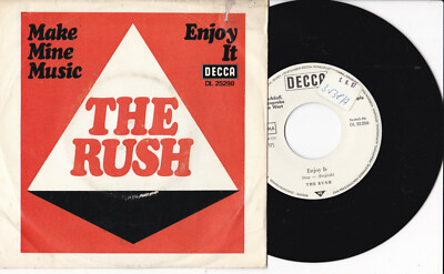 The Rush -Make Mine Music / Enjoy It- 7'' 45 Promo, Decca (DL 25 298) GER 1967