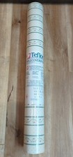 Vtg Teflon Wallpaper Wallcovering Vinyl Doubl...