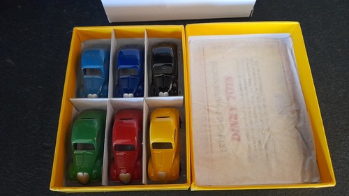 DINKY TOYS Atlas - SIMCA 5 / FIAT 500A TOPOLINO SET N°35A - 6 MODELLI, NUOVO! - Foto 5 di 7