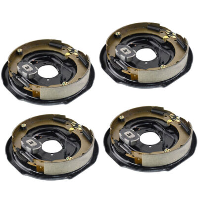 4PCS Electric Brake Assembly - 12'' x 2'' with 7000 lbs Axles - Fits Dexter Axles