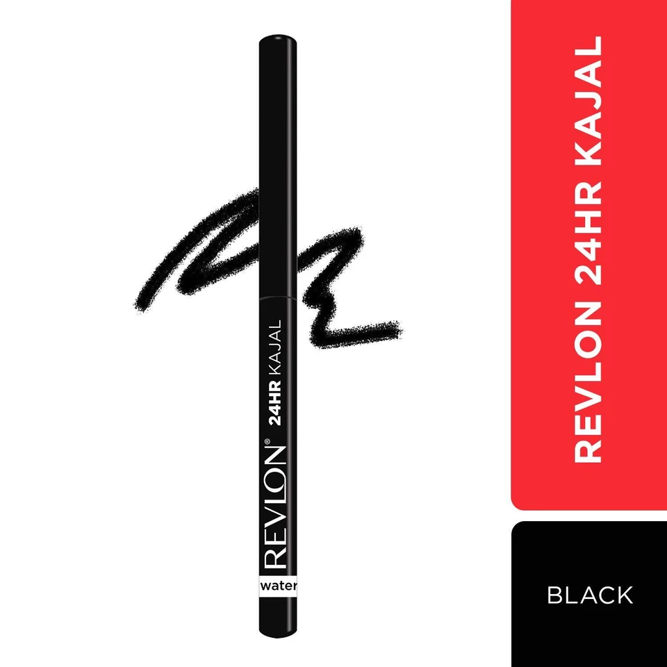 REVLON 24 Hr Kajal Matte Finish Intense Black Color For Eyes, 0.35gm - Image 2 of 4