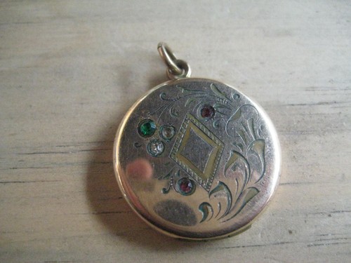 Antique Gold Filled Locket Victorian 