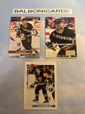 Joe Mullen 3 Card Fleer Ultra  Bowman Lot! Penguins NM+ Free Shipping!