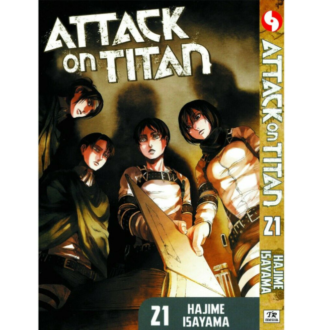 ATTACK ON TITAN Hajime Isayama Manga Volume 1-34 Full Set English Comic  EXPRESS