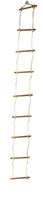 Strickleiter Mit 9 Sprossen Aus Holz Sprossenleiter FüR Kinder Spielturm Outdoor