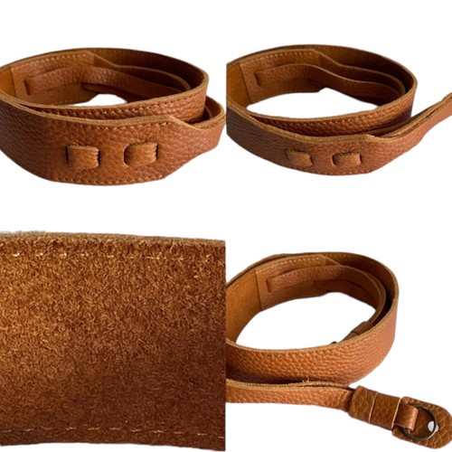 Reflex numérique vintage en cuir véritable ancien appareil photo sangle de transport sangle de transport cuir bracelet d'appareil photo - Photo 12/14
