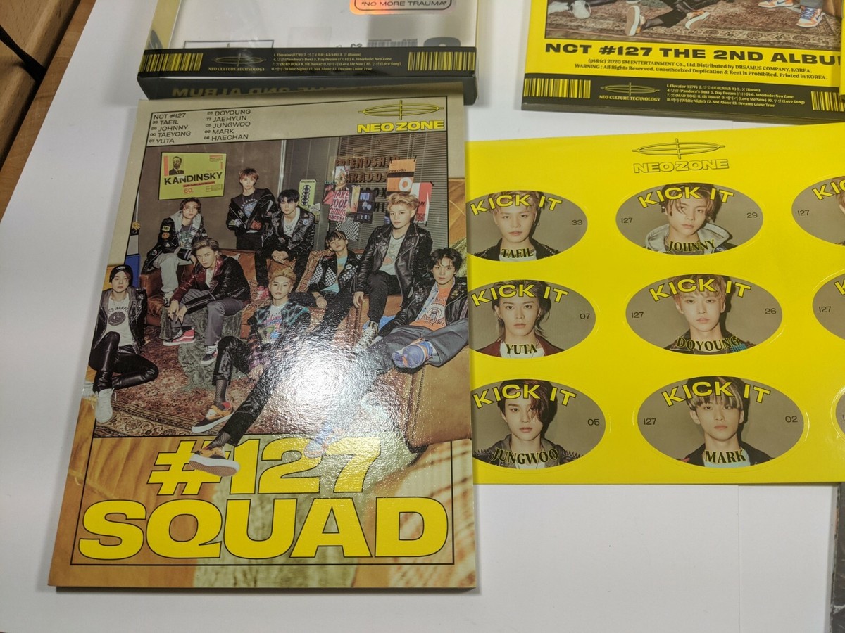 NCT127 2nd Album / NCT #127 Neo Zone with Postcards, Poster