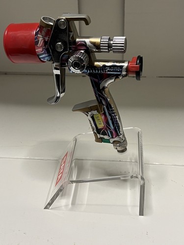 SATA JET High Polished Acrylic Gun Stand With Mounting Hardware - Picture 8 of 13