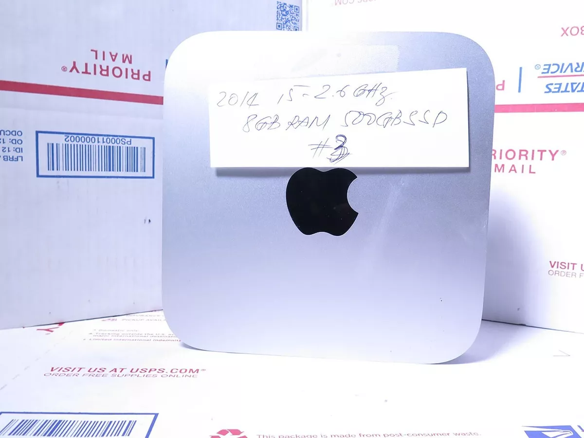 2014 Apple Mac Mini 2.6Ghz Dual Core i5 8GB RAM 500GB SSD OS Mojave # 3