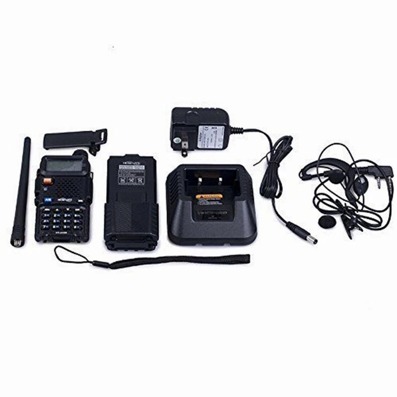 BAOFENG UV-5R HF Transceiver 3800mAh 136-174 /400-520Mhz Dual Band Ham Radio - Image 3 of 4