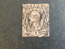 ICOLLECTZONE German Saxony 10 VF used