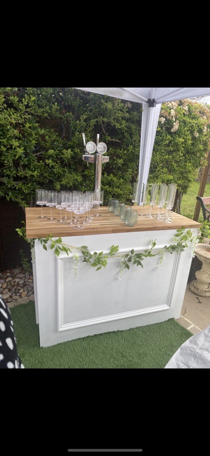 MOBILE BAR HIRE WITH KEG COOLER! Self Service Bar Cocktail Kegs Beer